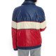 70s Vintage Unisex Tricolor Puffer Jacket