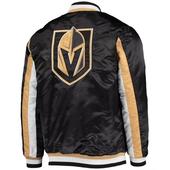 Ace Vegas Golden Knights Black and Gold Jacket
