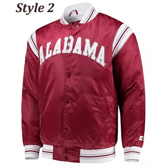 Alabama Crimson Tide Satin Jacket