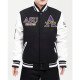 Alcorn State University Black and White Varsity Jacket