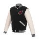 Arizona Cardinals Varsity Black and White Jacket