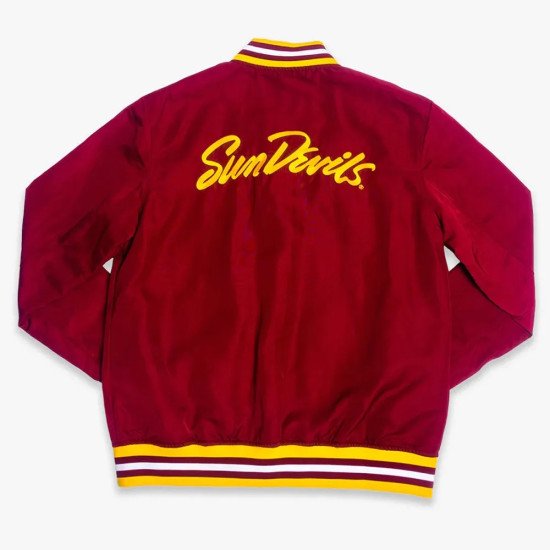 Arizona State Sun Devils Retro Red Bomber Jacket