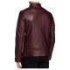 Arrow Oliver Red Aviator Cafe Racer Jacket
