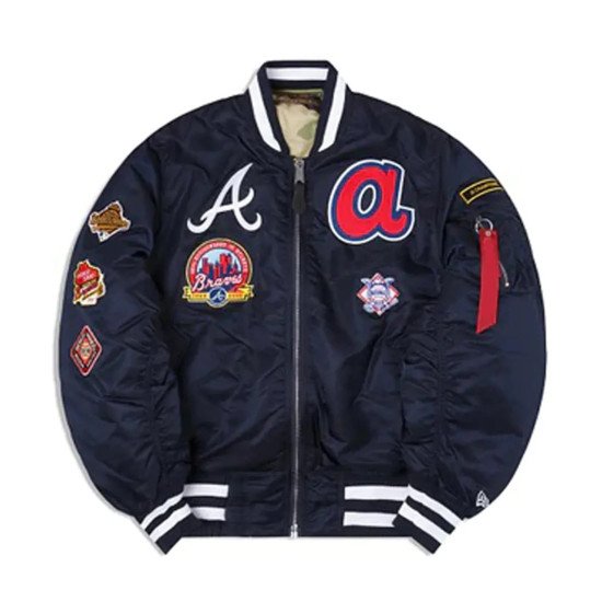 Atlanta Braves MA-1 Bomber Jacket