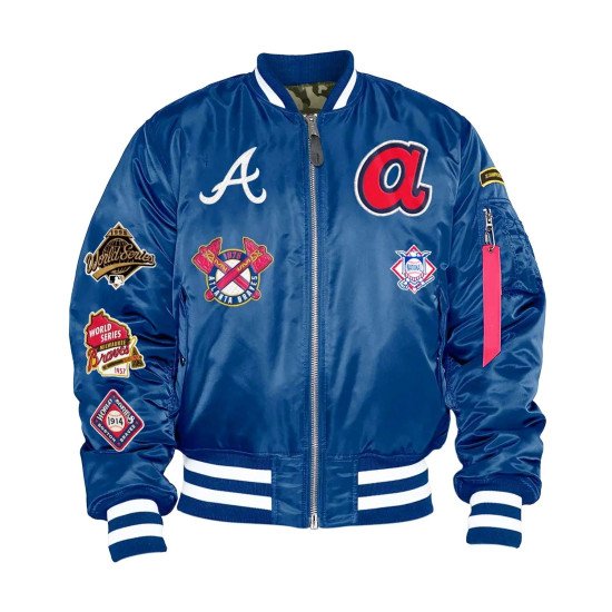 Atlanta Braves MA-1 Bomber Jacket