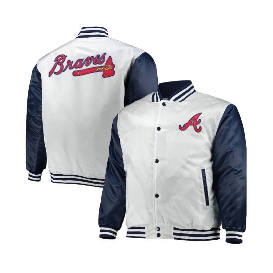Atlanta Braves The Legend White and Blue Jacket