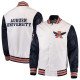 Auburn Tigers The Rookie White Satin Jacket