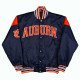 Auburn University College Navy Varsity Satin Jacket