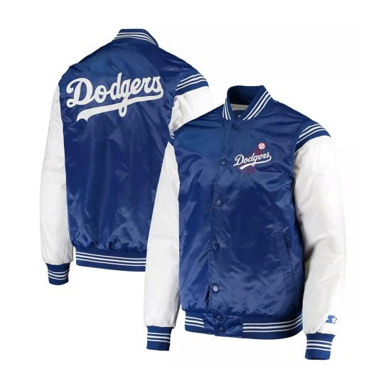 Blue White Los Angeles Dodgers Enforce Jacket