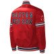 Boston Red Sox Midfield Red Varsity Satin Jacket