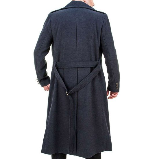 Captain Jack Harkness Torchwood Grey Wool Coat