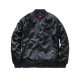 Cha Cha Beat Boy Black Bomber Satin Jacket