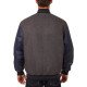 Charcoal Navy Detroit Tigers Varsity Jacket
