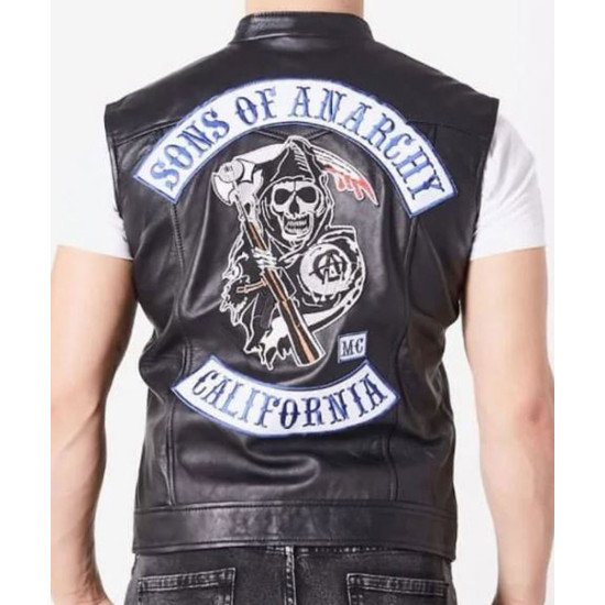 Charlie Hunnam SOA Leather Vest