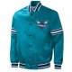 Charlotte Hornets Slider Varsity Satin Jacket