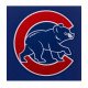Chicago Cubs Royal Blue and White Two-Tone Varsity Jacket