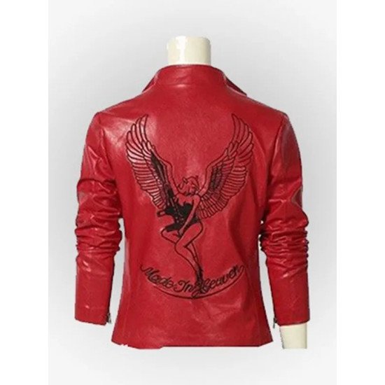 Claire Redfield Resident Evil 2 Red Leather Jacket
