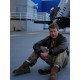 Classic Brown Flight Pilot Leather Jacket