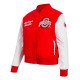 Classic Ohio State University Varsity Jacket