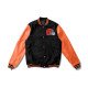 Cleveland Browns Varsity Black, Brown and Orange Jacket