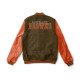 Cleveland Browns Varsity Black, Brown and Orange Jacket