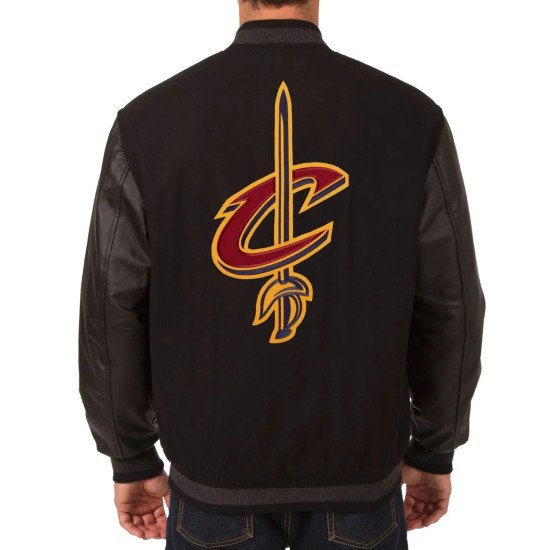 Cleveland Cavaliers Varsity Black Jacket