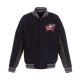 Columbus Blue Jackets Wool Poly-Twill Accent Jacket