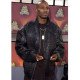 DMX Earl Simmons Alligator Black Leather Jacket
