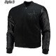 Dallas Cowboys Logo Black Letterman Jacket