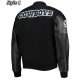 Dallas Cowboys Logo Black Letterman Jacket