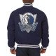 Dallas Mavericks Navy Blue Varsity Wool Jacket