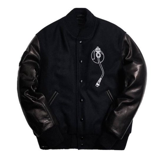 Def Jam Recording Black Varsity Jacket
