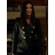 Dodge Locke & Key S03 Laysla De Oliveira Black Leather Blazer