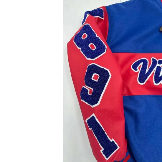 ECSU Vikings Ole Skool Letterman Jacket