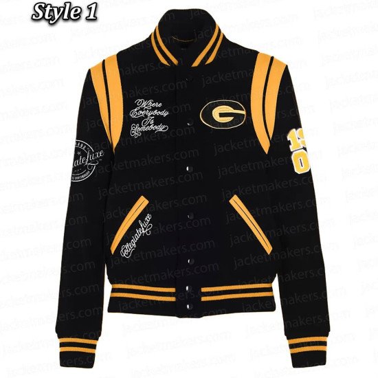 Grambling State Black Varsity Jacket