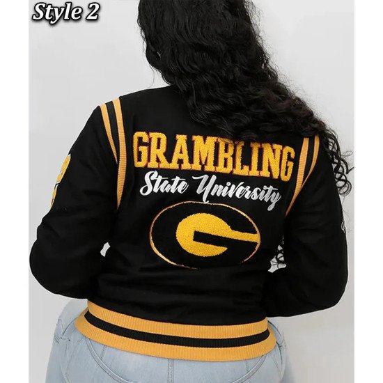 Grambling State Black Varsity Jacket