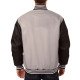 Gray Black Vegas Golden Knights Front Hit Poly Twill Jacket