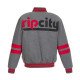 Gray Portland Trail Blazers Varsity Wool Jacket