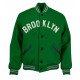 Green Brooklyn Nets Varsity Wool Jacket