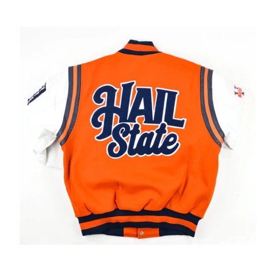 HBCU Virginia State University Motto 2.0 Varsity Jacket