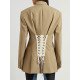 Hailey Bieber Beige Blazer