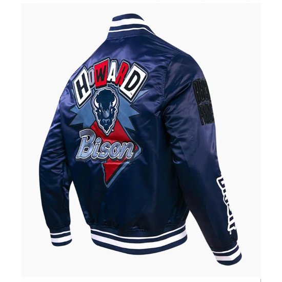 Howard University Homecoming Rib Satin Jacket