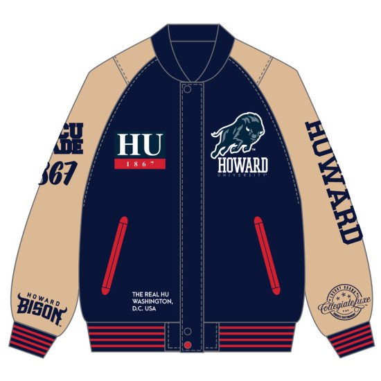 Howard University The Real HU Sport JKT Unisex