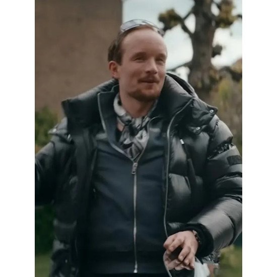 Kasper Blasted 2022 Andre Sorum Black Puffer Jacket