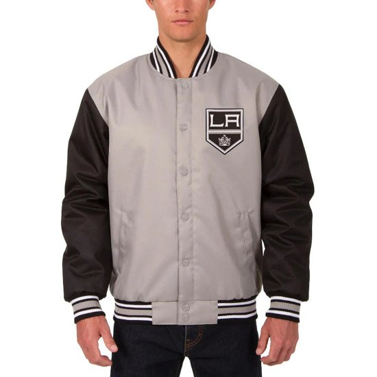 LA Kings Gray and Black Jacket