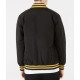 LA Lakers Patch Logo Black Bomber Jacket