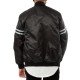 Las Vegas Raiders Striped Black Jacket