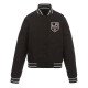 Los Angeles Kings Black Poly-Twill Front-Hit Jacket
