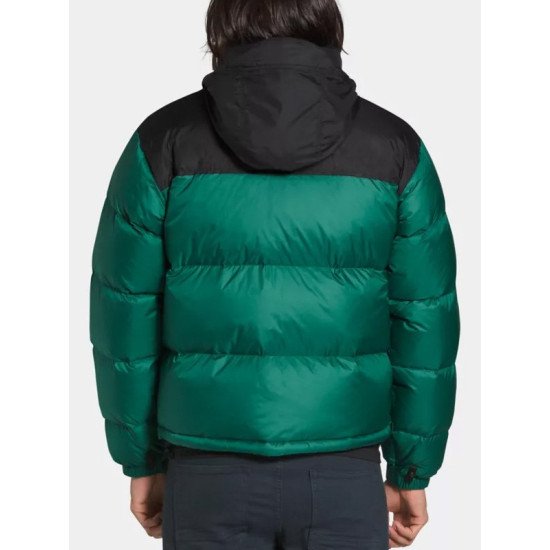 Mens Puffer Jacket With Removable Hood