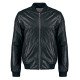 Mens Real Sheepskin Leather Bomber Jacket